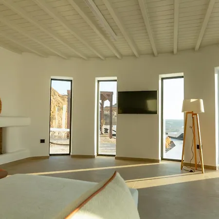 Hom Mykonos - Seaview With Private Pool فيلة