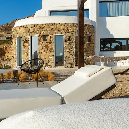Hom Mykonos - Seaview With Private Pool Marathi (Mykonos)