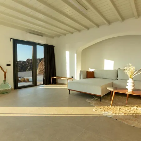 빌라 Hom Mykonos - Seaview With Private Pool Marathi (Mykonos)